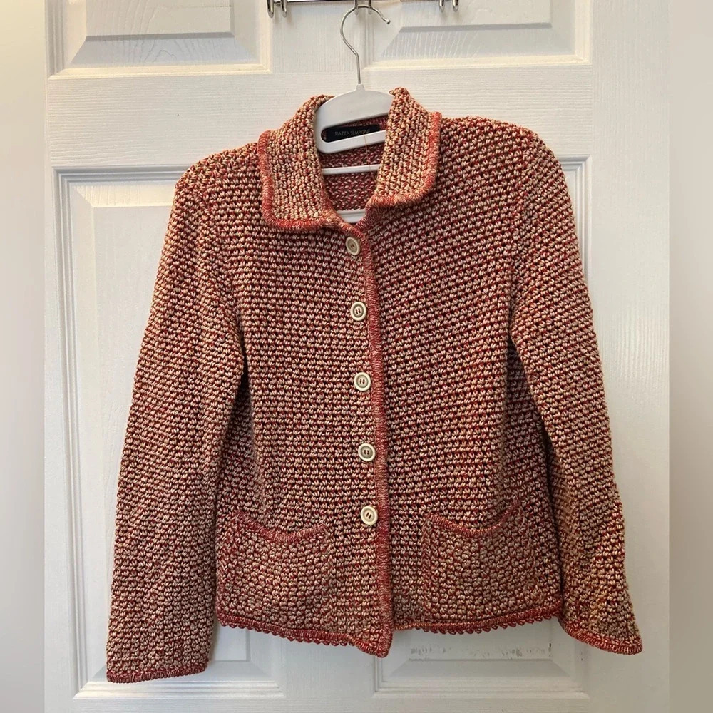 Piazza Sempione knit blazer sz 44